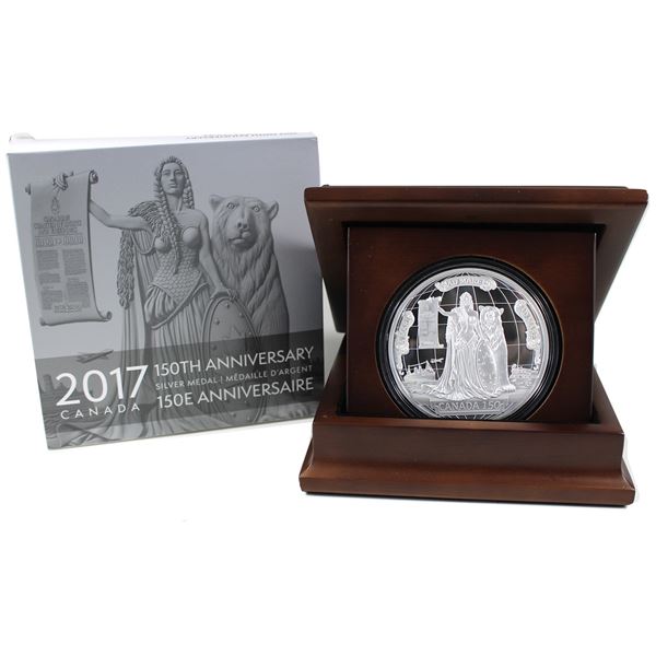 2017 Canada 150th Anniversary of Confederation, Canadian Heritage Mint 10oz Fine Silver (Tax Exempt)