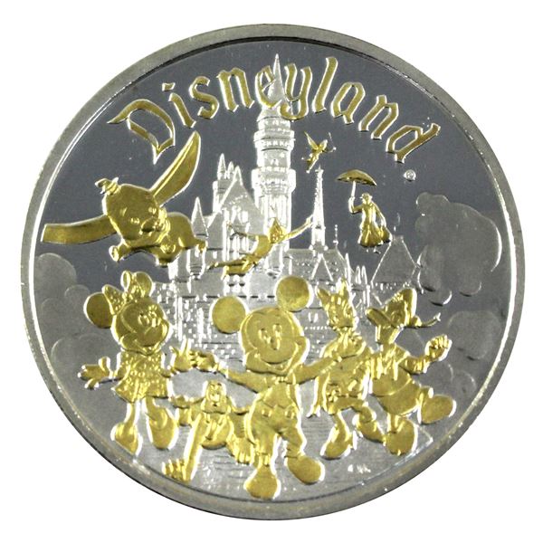 Disneyland 2000 45th Anniversary, Charles Boyer Limited Edition 1oz Fine Silver Medallion (Tax Exemp