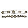 Image 2 : Pair of 1880s-1940s Haiti & Netherlands Silver Coin Bracelets. 2pcs.