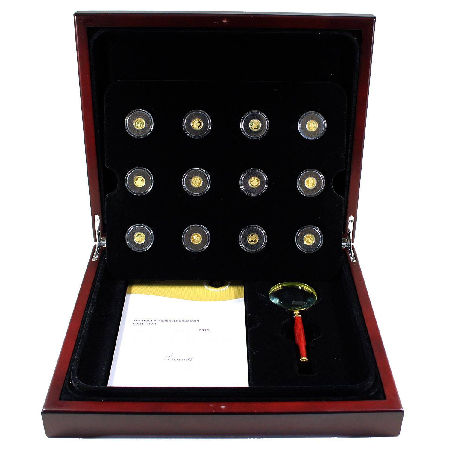 Fine Gold Collection *World 2006-2013 Most Affordable Gold 12-piece Fine Gold Collection ...