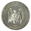 Image 1 : 5oz 1996 Tuvalu $20 The Queen Mother-Lady of the Century .999 Silver Proof with COA. (Tax Exempt)