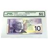 Image 1 : BC-63Amc 2001-02 $10 PMG Certified CUNC-64 EPQ, Missing Circle Note, Knight-Dodge, FEC9997876