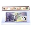 Image 2 : BC-63aA 2001 $10 BCS Certified GUNC-65 Original, Knight-Thiessen, Replacement, FDV9177114