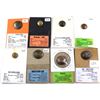 Image 1 : Lot of 8x Great Britain Victorian Era Buttons. Includes Bronze Alloy Livery, Marine Insurance Compan