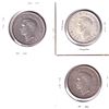 Image 2 : 3x 1937 Great Britain George VI Crowns. 3pcs