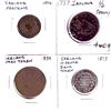 Image 1 : Estate Lot of 1737-1834 Ireland Coinage. 4pcs