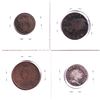 Image 2 : Estate Lot of 1737-1834 Ireland Coinage. 4pcs