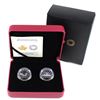 Image 1 : 2017 $1 30th Anniversary of the Loonie 2-piece Fine Silver Set (Tax Exempt)