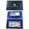 Image 1 : Jamaica 1976 4-Piece Banknote Collector's. Added Embellishments: Red SN, Star Prefix, & "Series 1976