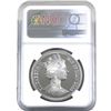 Image 2 : Isle of Man Silver 2000 Millennium, Gilt Crown  NGC Certified PF70 Ultra Cameo. Seven K Holder