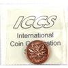 Image 2 : 1962 Canada 1-cent Hanging 2 ICCS Certified MS65 Red