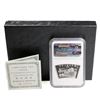 Image 2 : China 2000 Silver 1oz. 10 Yuan Year of the Dragon Fan NGC MS69 (Tax Exempt)
