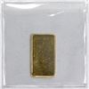 Image 2 : JM 5 gram Gold Bar .9999 Fine. Blank Back Variety. *SCARCE*