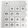 Image 1 : Coin Metal Planchet Remnants from various USA & Canada issues & Denominations (all non-Magnetic). Fi