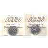 Image 2 : 5-cent 1938 & 1939 ICCS MS62. 2pcs.