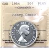 Image 1 : 50-cent 1954 ICCS PL65 Heavy Cameo.