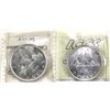 Image 2 : $1 1935 & 1936 ICCS MS63. 2pcs