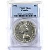 Image 1 : $1 1956 PCGS PL66. Light cameo present.
