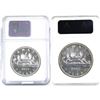Image 2 : $1 1965 V2 NGC PL64 (Heavy Cameo present) & 1965 V1 ANACS PL65 . 2pc