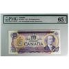Image 1 : BC-49aA 1971 $10 *DA PMG GEM UNC65 EPQ. Beattie-Rasminsky Replacement. S/N: *DA2448229.