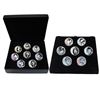 Image 1 : 2007-2010 $25 Olympic 15-piece Sterling Silver Set With Selective Hologram Colour