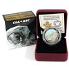 Image 1 : 2014 $20 25th Anniversary Canada Space Agency Fine Silver w Selective Hologram Colour (Tax Exempt)