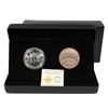 Image 1 : 2018 $30 100th Anniversary-CNIFB 2-piece Set. Incl: Fine Silver Coin & Bronze Medallion (Tax Exempt)