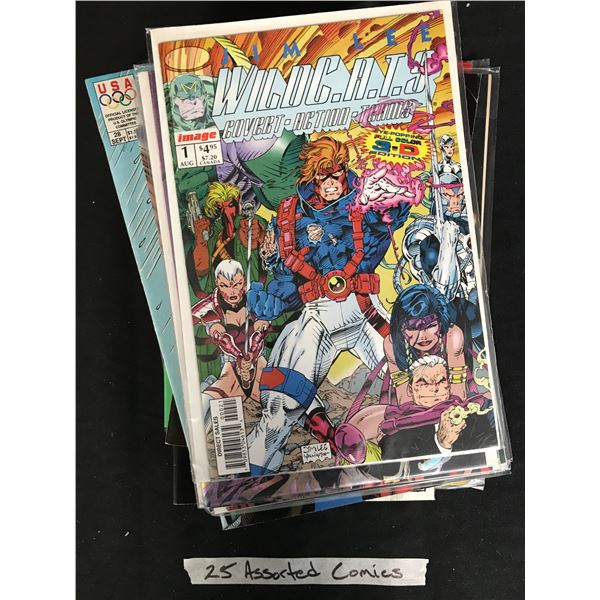 25 ASSORTED COMIC BOOKS