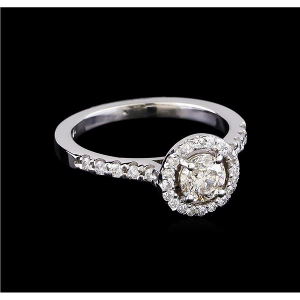 0.93 ctw Diamond Ring - 14KT White Gold