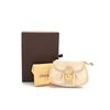 Image 8 : Louis Vuitton Cream Monogram Suhali Coin Purse