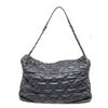 Image 1 : Chanel Blue Lambskin Stich Hobo Bag