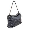 Image 3 : Chanel Blue Lambskin Stich Hobo Bag