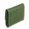 Image 3 : Louis Vuitton Green Epi Porte Card Wallet