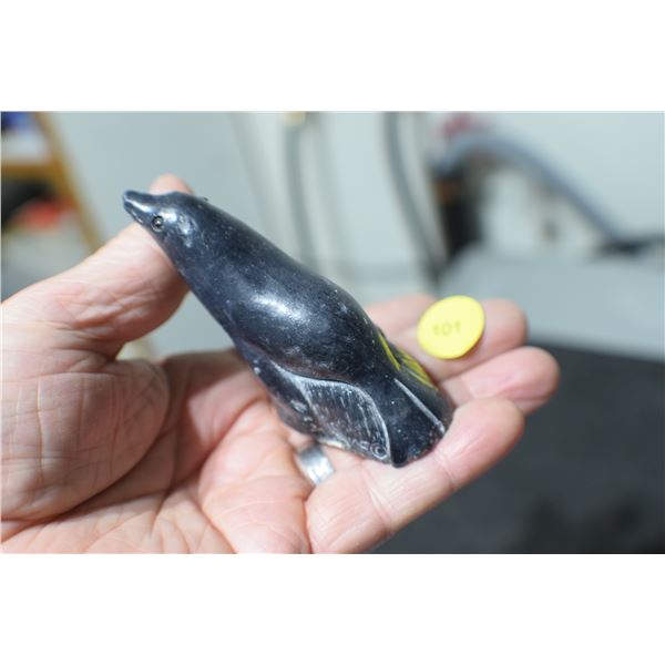 Wolf Original Inuit Figure - Seal 2