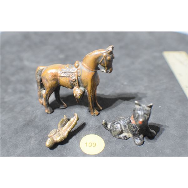 Bronze & Cast Iron Figures