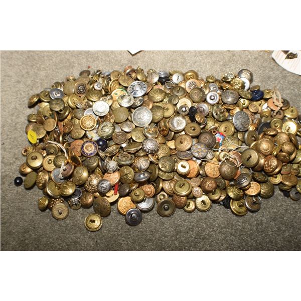 Huge Military Button lot