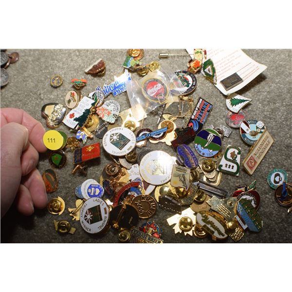 Pin Lot - Mainly Curling