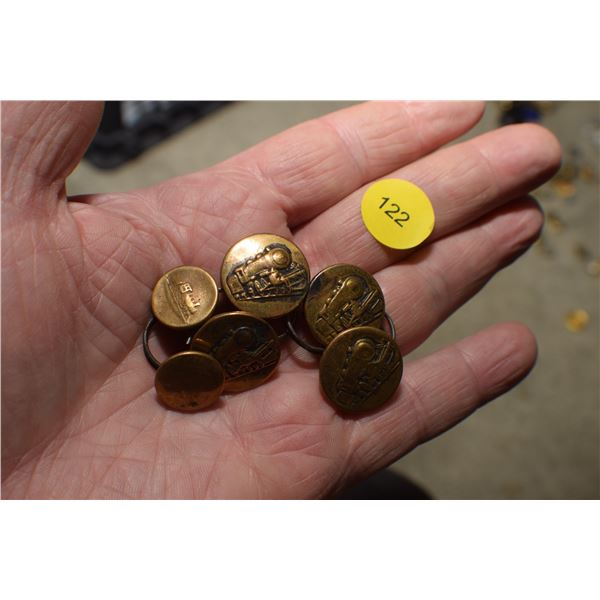 Railway Button Lot (Overall's ?)