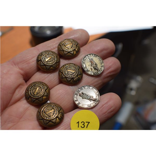 Seaforth Canada Buttons, etc.