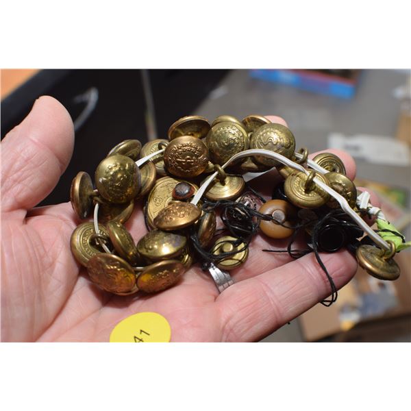 Military Medical Corp Buttons