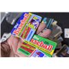 Image 2 : Huge Baseball Sticker Card Lot & Wax Pack