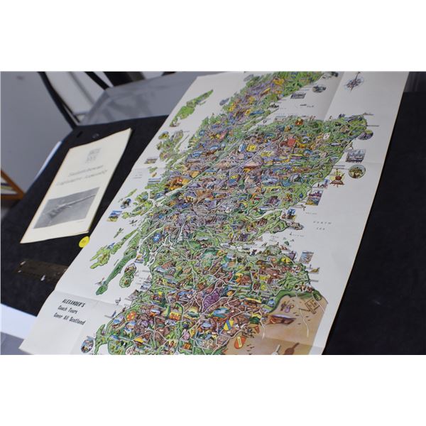 Scotland Map & Sask Legislature