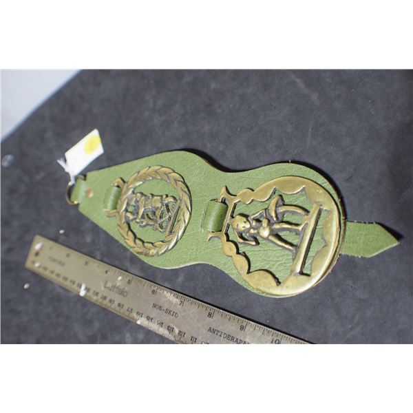 Horse Brass Wall Hanger