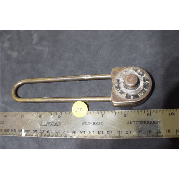 Antique Combination Lock