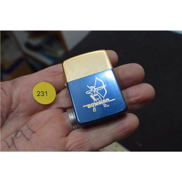 Bowman (Sask. Company) Lighter