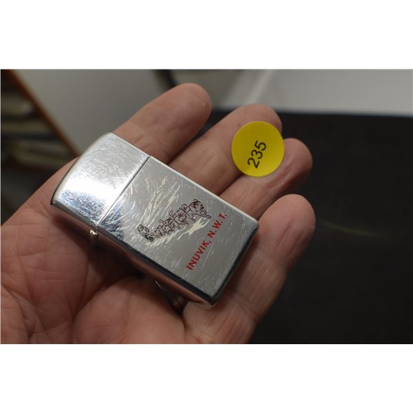Inuvik N.W.T. Zippo Lighter