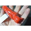 Image 2 : Red Plastic Dog Flashlight 1940's - works