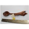 Image 1 : Hand Carved Folk Art Spoon