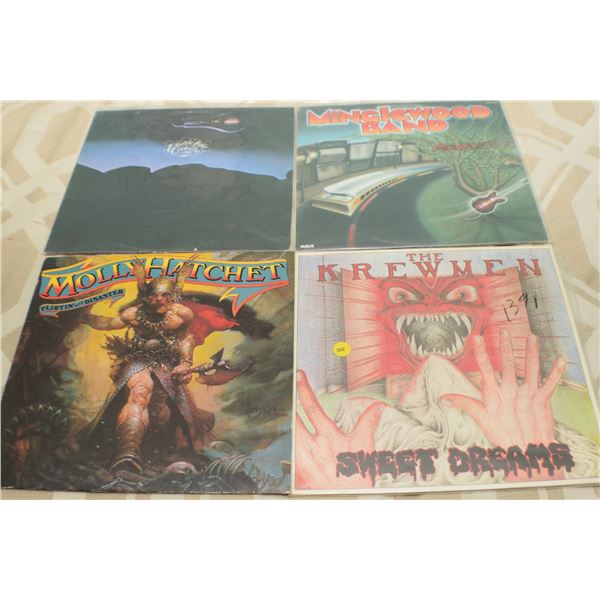 4 LP Lot - Molly Hatchet - ELO