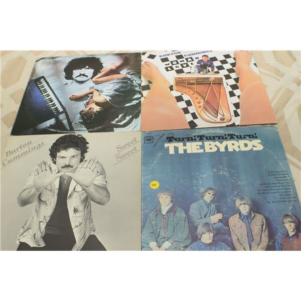 4 LP Lot - Burton Cummings